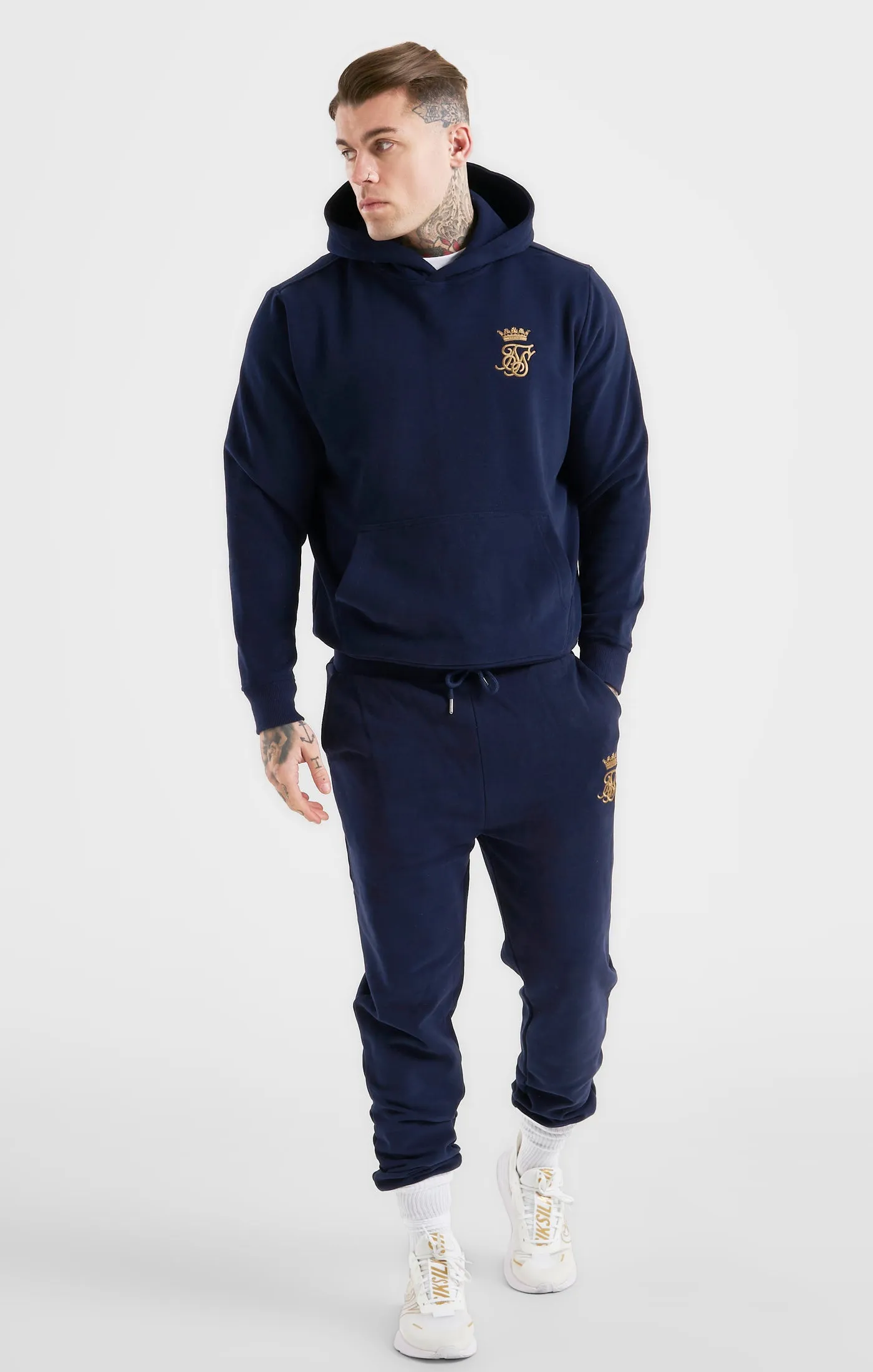 Messi x SikSilk Navy Fleece Pant sold by Siksilk product image thumbnail 3