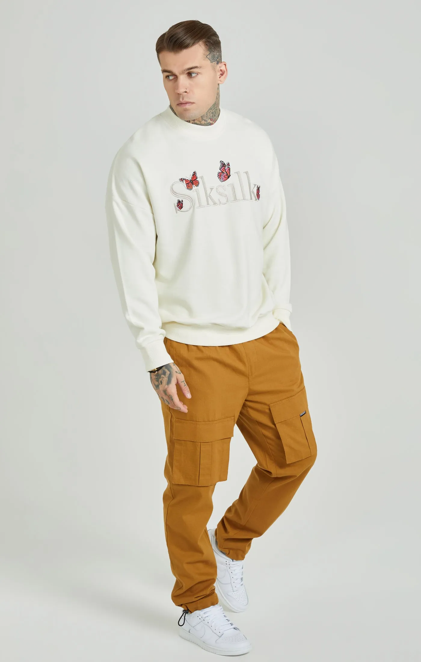 Tan Ripstop Cargo Pants sold by Siksilk product image thumbnail 2