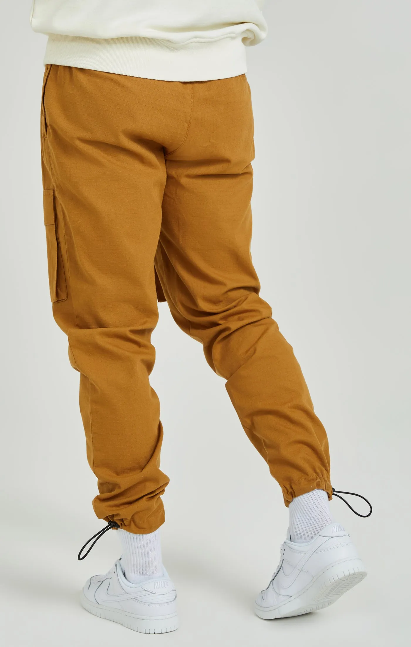 Tan Ripstop Cargo Pants sold by Siksilk product image thumbnail 4