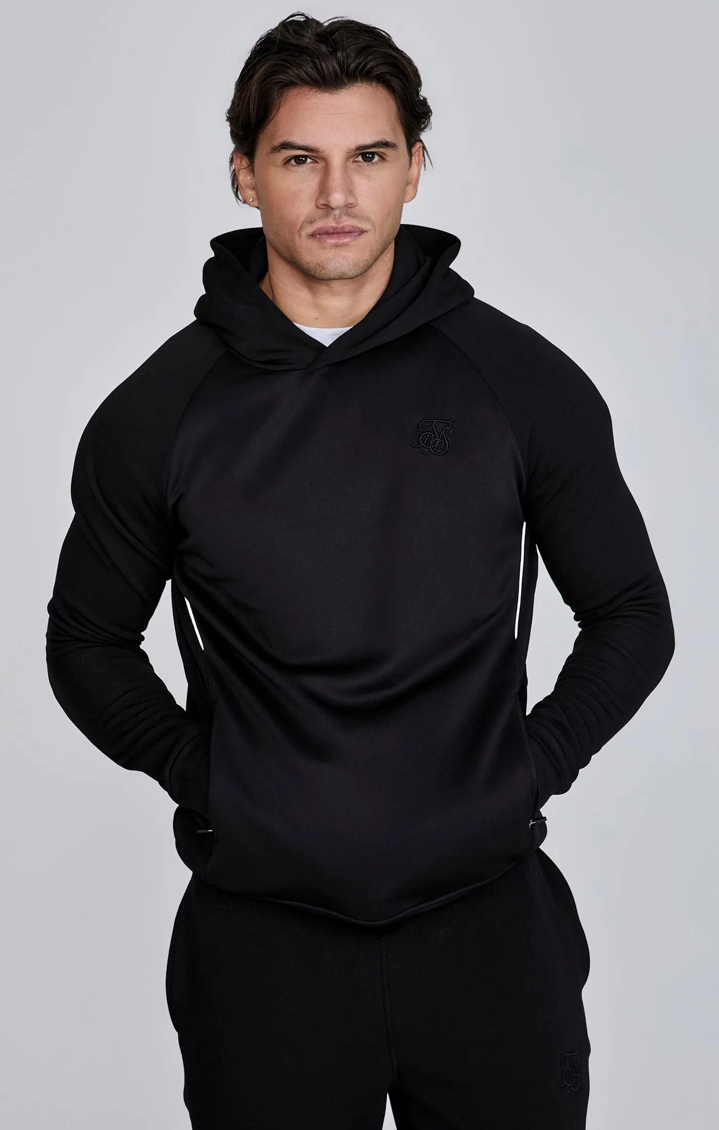 Black Pullover Hoodie sold by Siksilk