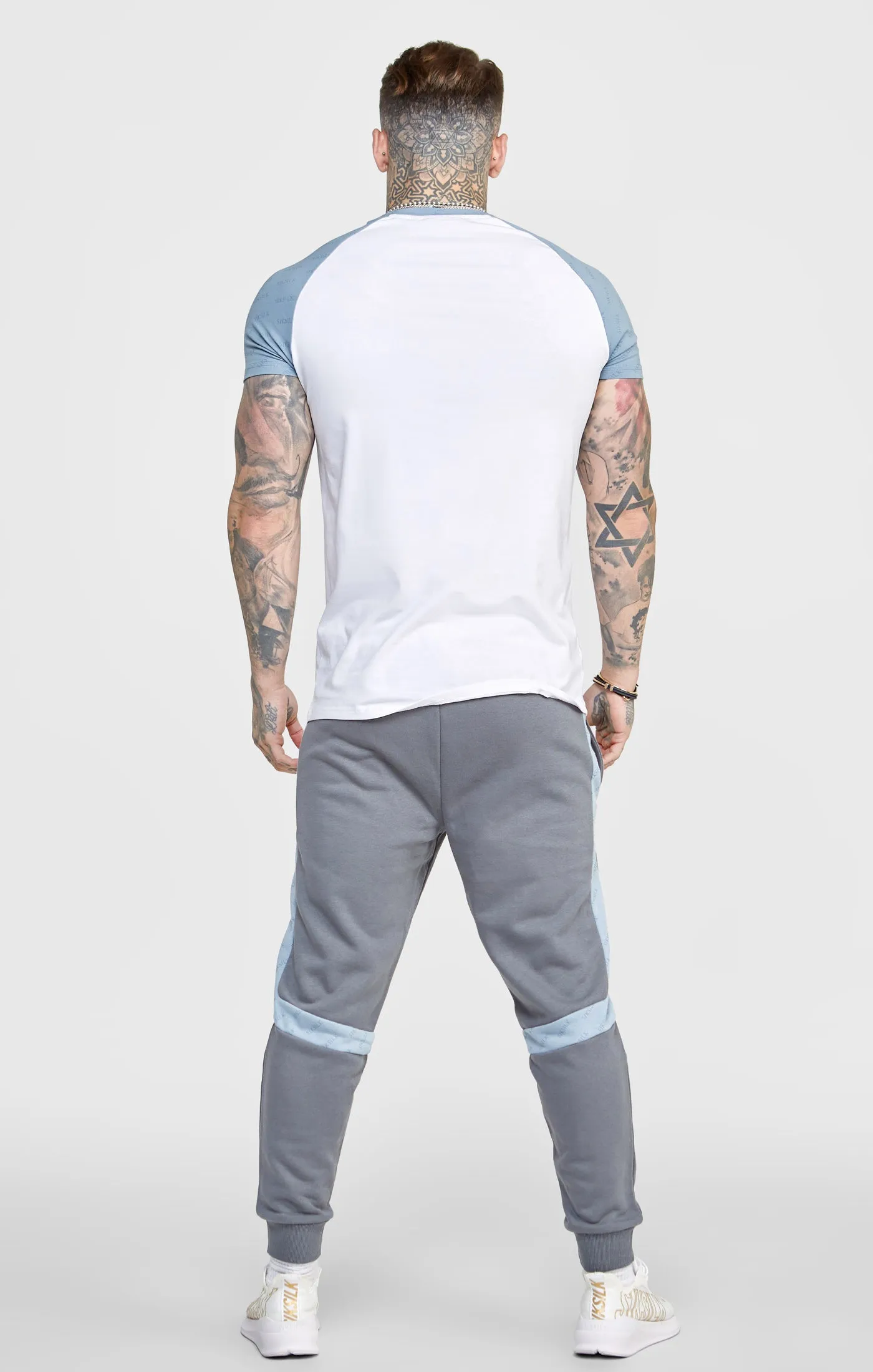 Grey Cut And Sew Jogger sold by Siksilk product image thumbnail 5