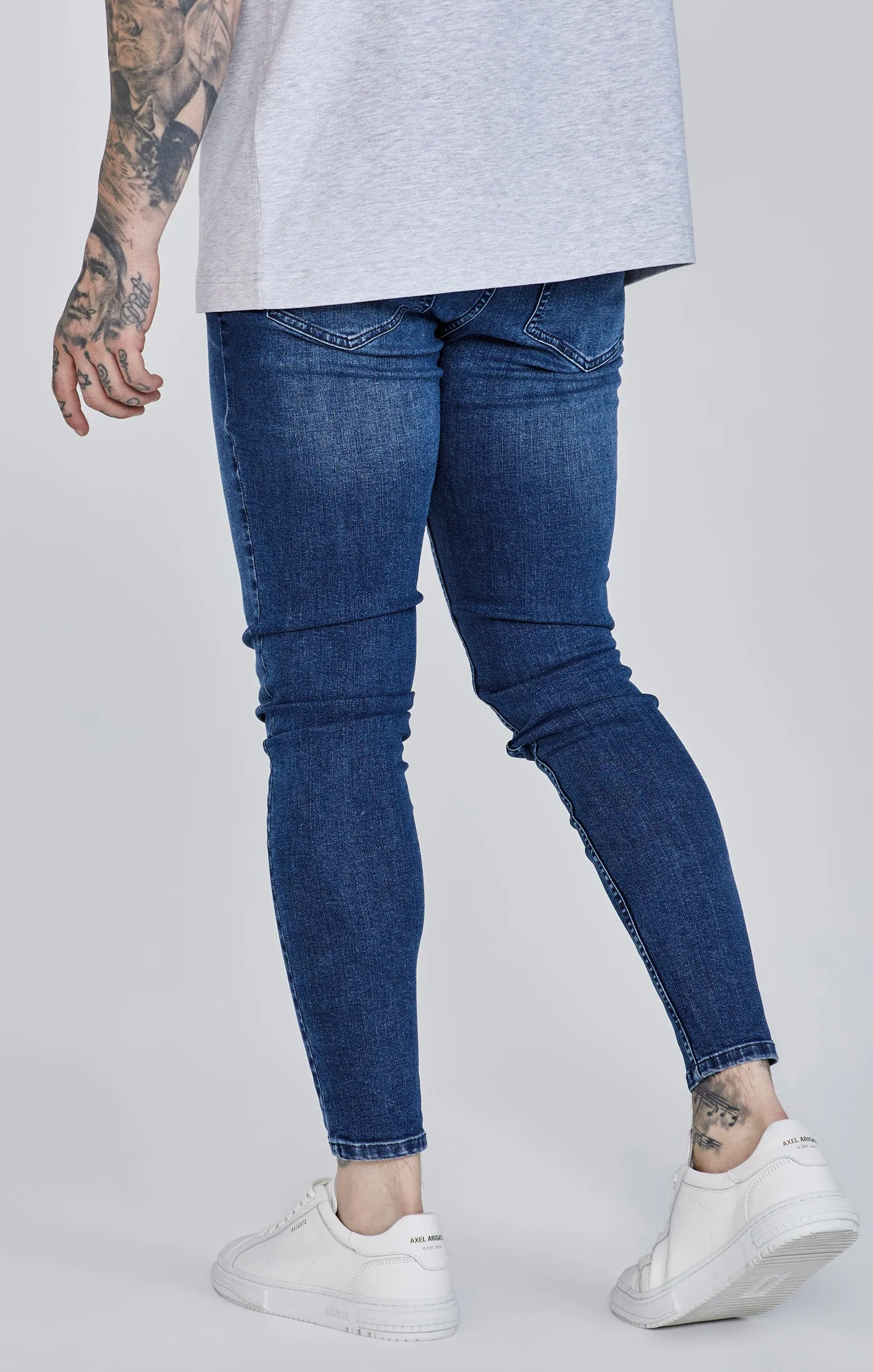 Blue Skinny Jeans sold by Siksilk product image thumbnail 4