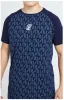 Illusive London Elite Raglan Tee - Navy sold by Siksilk