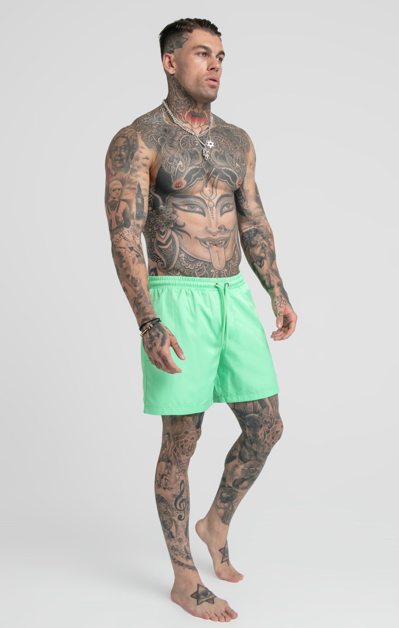 Green Swim Short sold by Siksilk product image thumbnail 5