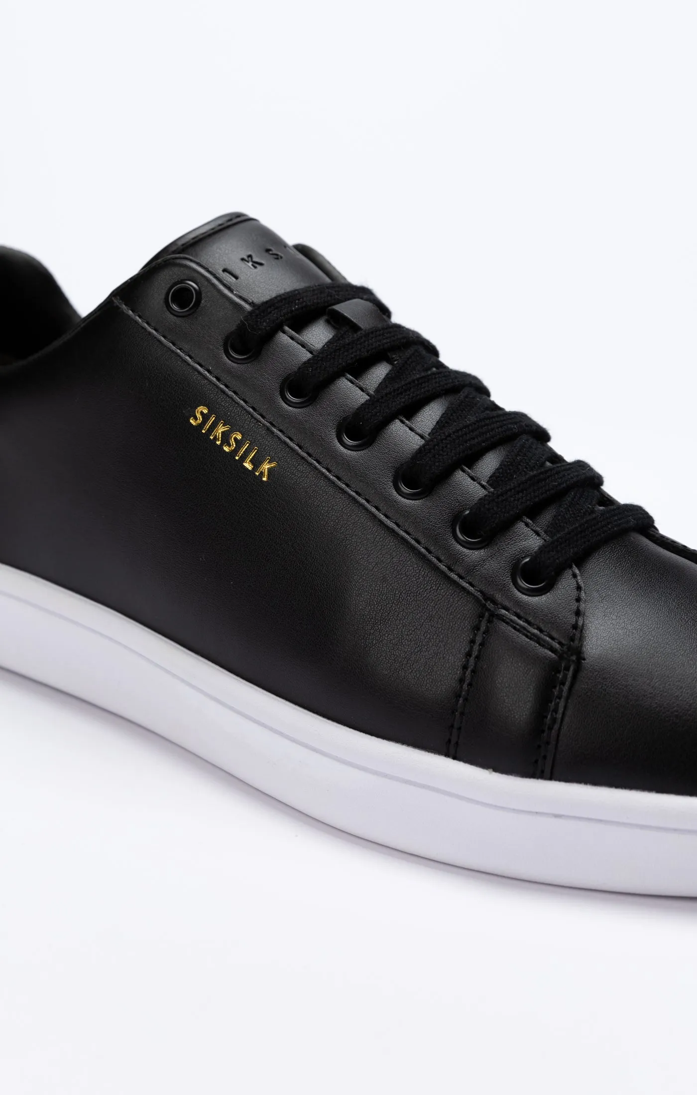 Black Low-Top Casual Trainer sold by Siksilk product image thumbnail 5