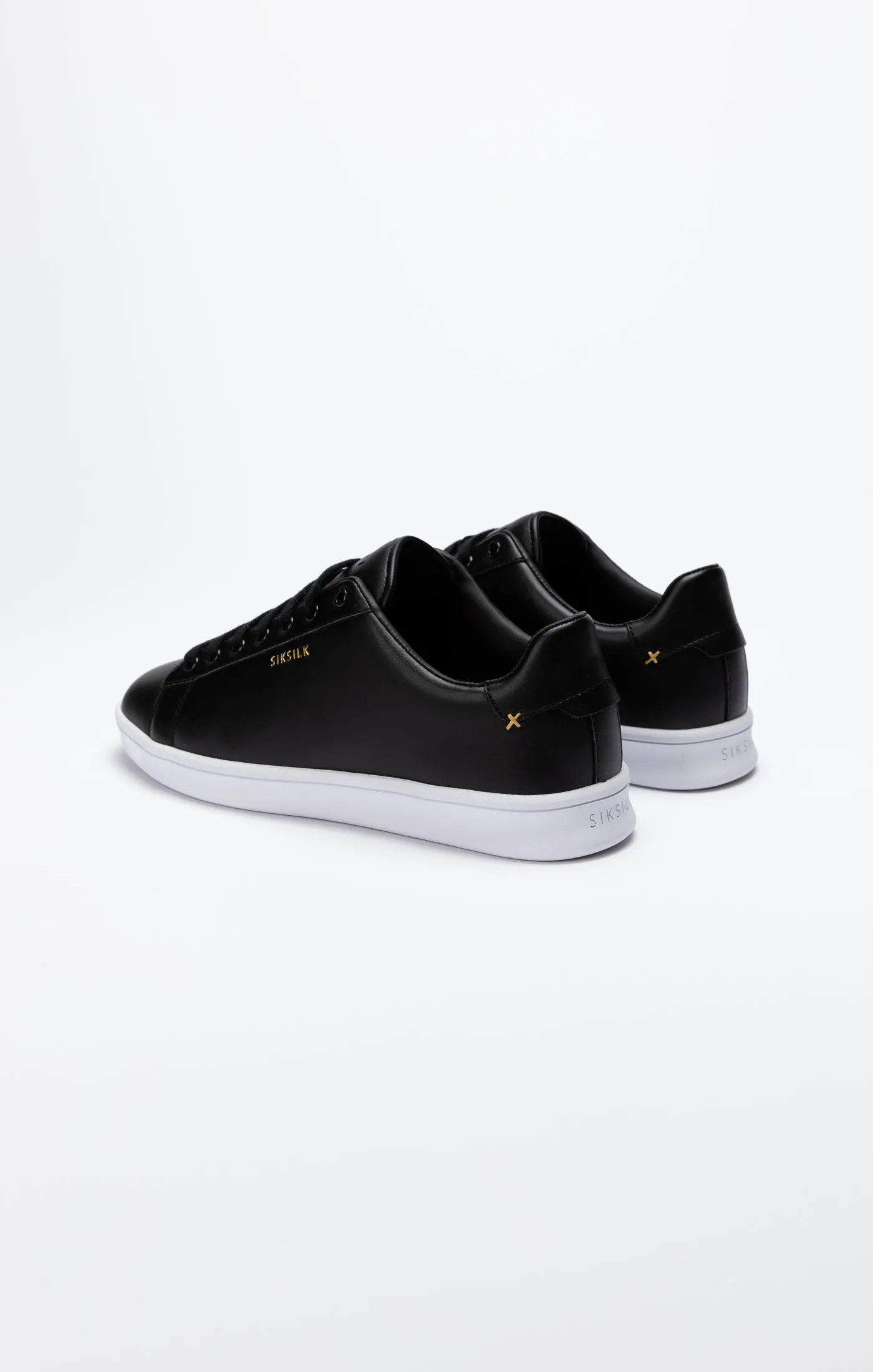 Black Low-Top Casual Trainer sold by Siksilk product image thumbnail 3