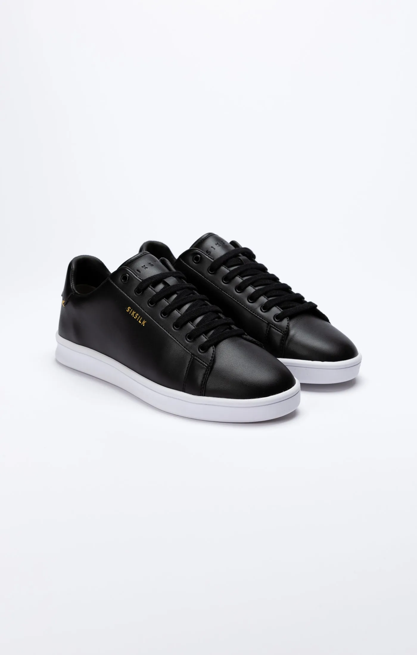 Black Low-Top Casual Trainer sold by Siksilk product image thumbnail 4