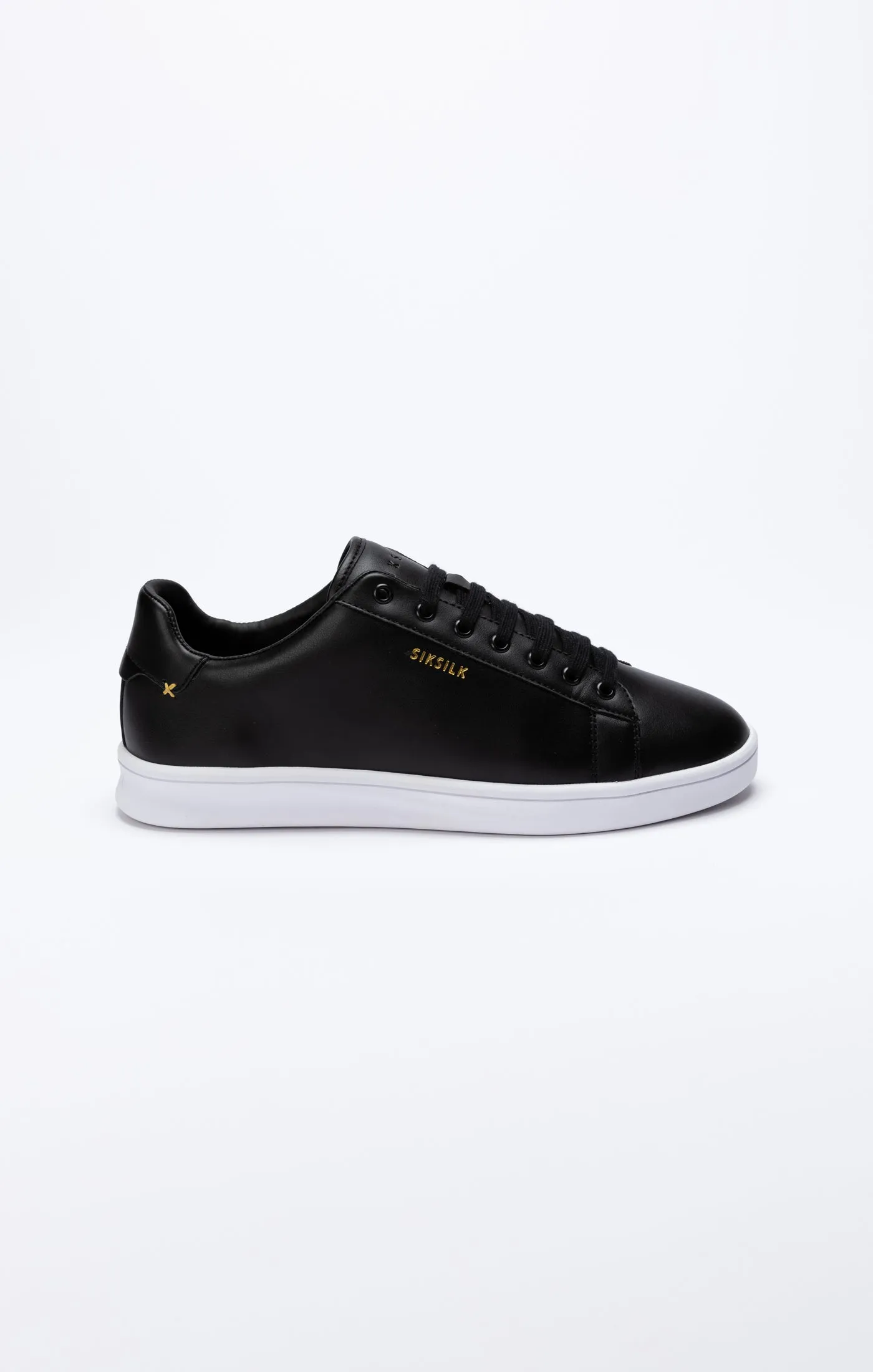 Black Low-Top Casual Trainer sold by Siksilk