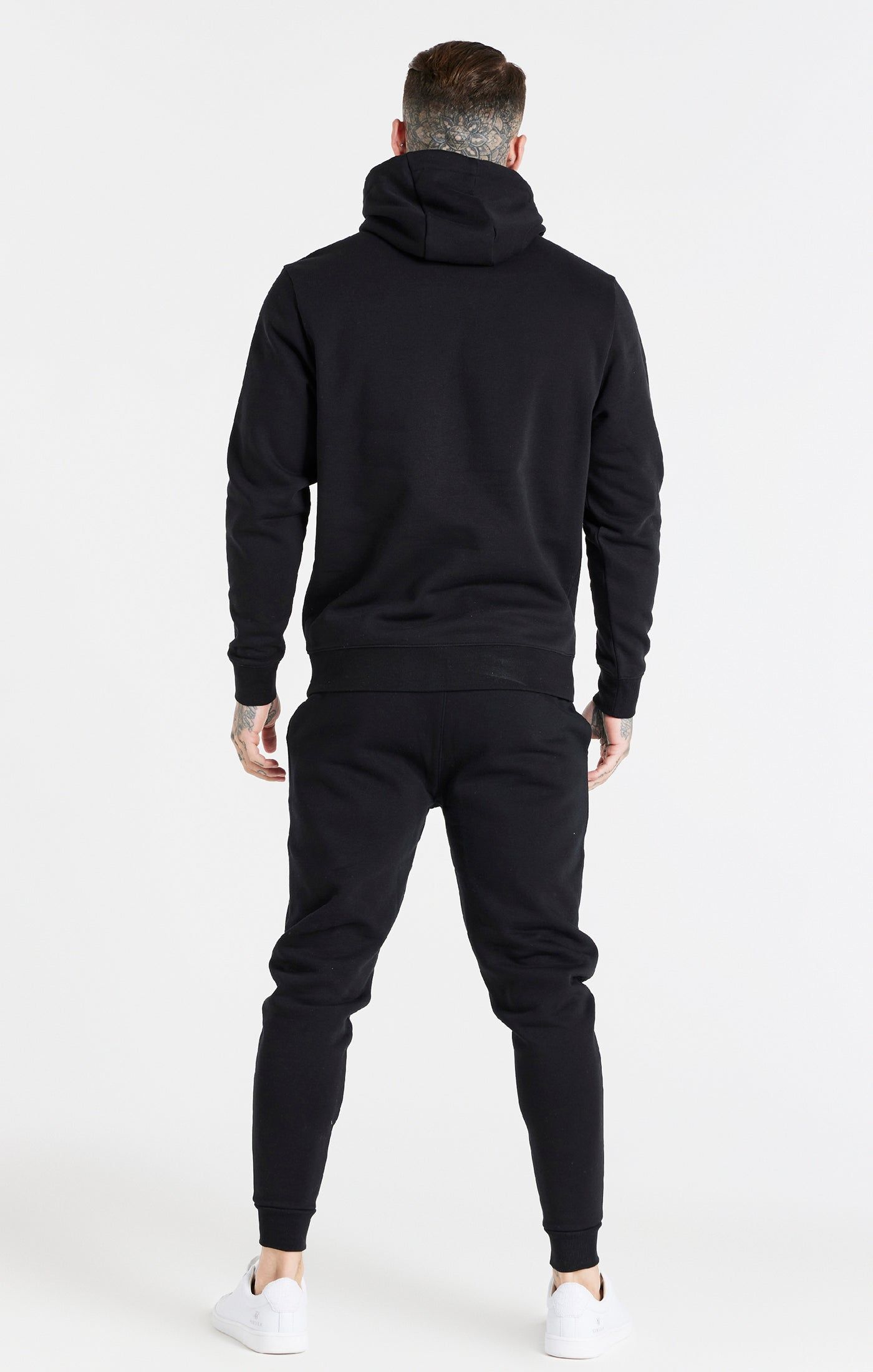 Black Essential Overhead Hoodie sold by Siksilk product image thumbnail 5
