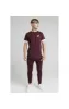 Illusive London Tech Tee - Burgundy sold by Siksilk