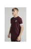 Illusive London Tech Tee - Burgundy sold by Siksilk