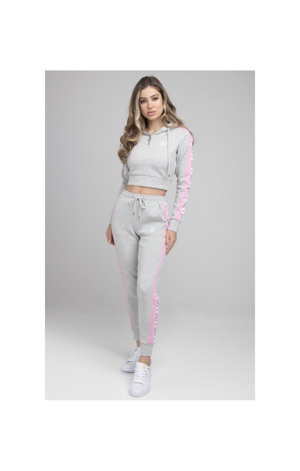 SikSilk Infinity Track Pants - Grey Marl sold by Siksilk product image thumbnail 5