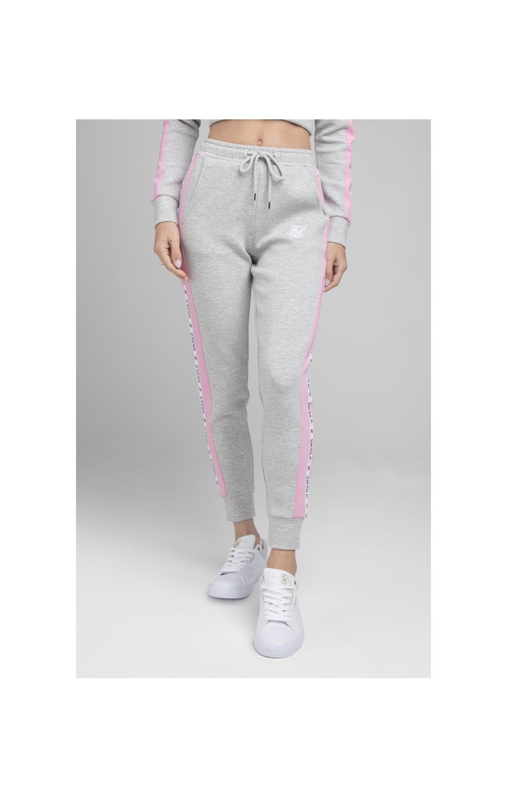 SikSilk Infinity Track Pants - Grey Marl sold by Siksilk product image thumbnail 2