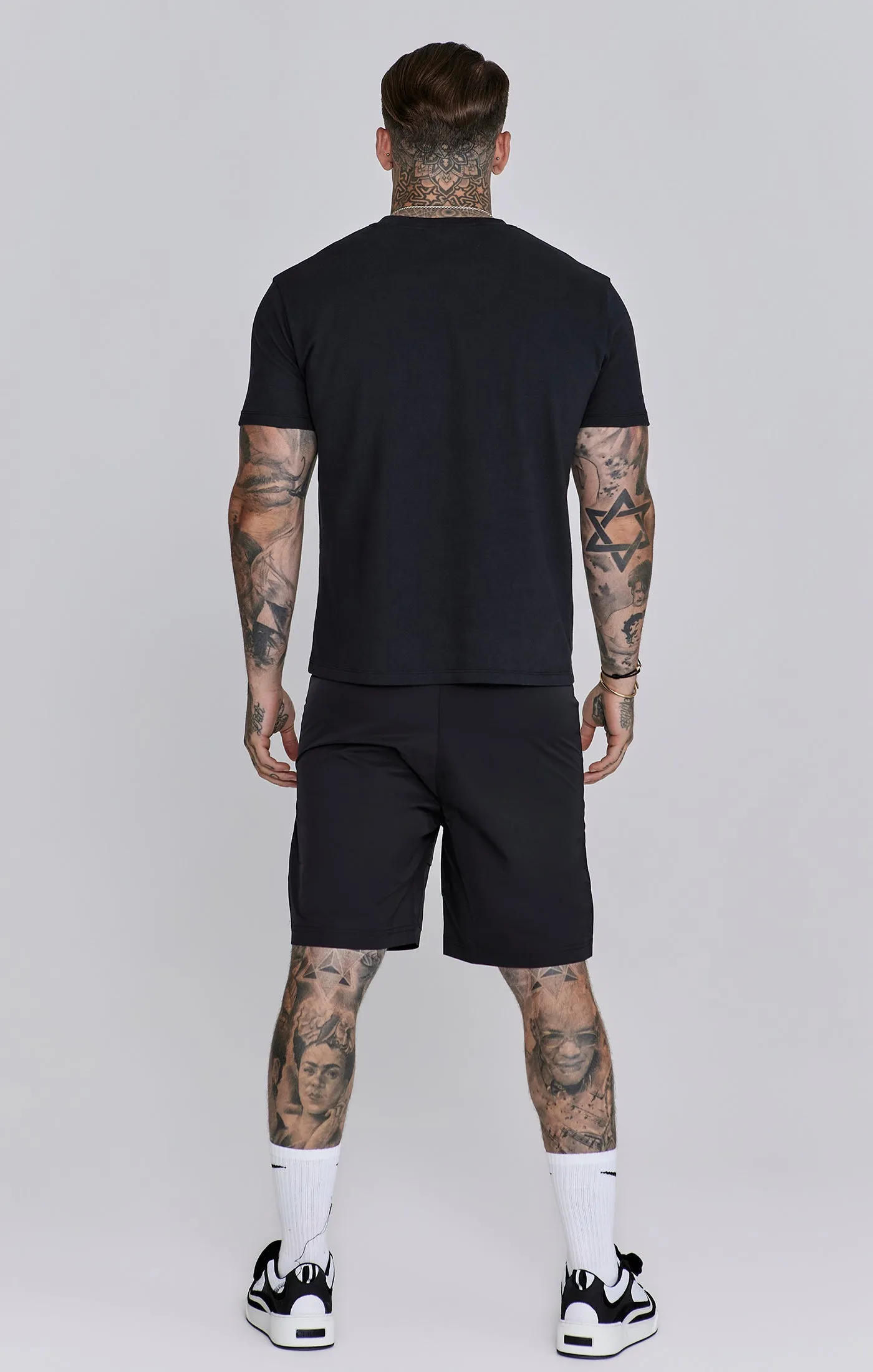 Black Cargo Shorts sold by Siksilk product image thumbnail 5