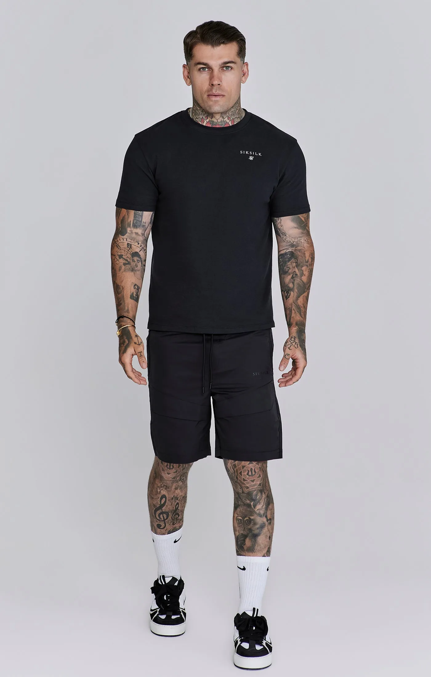 Black Cargo Shorts sold by Siksilk product image thumbnail 2