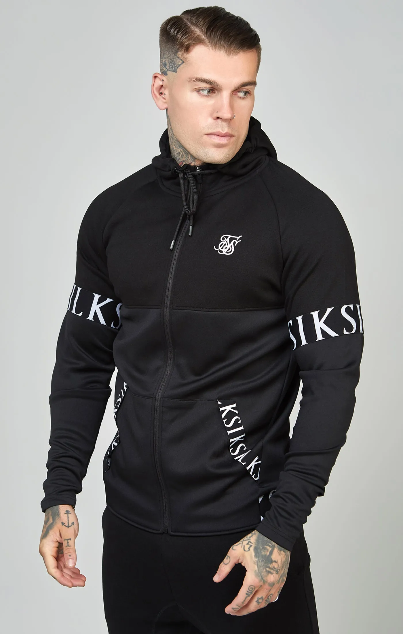 Dynamic Zip Through Hoodie sold by Siksilk product image thumbnail 4