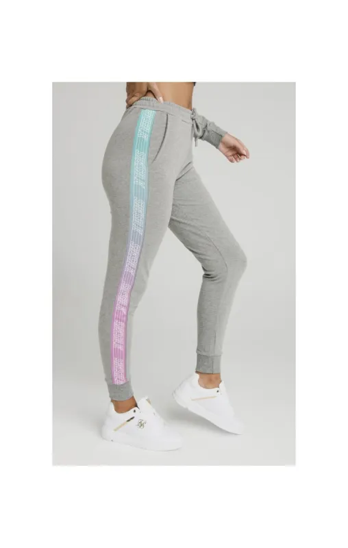 SikSilk Fade Runner Track Pants - Grey Marl sold by Siksilk