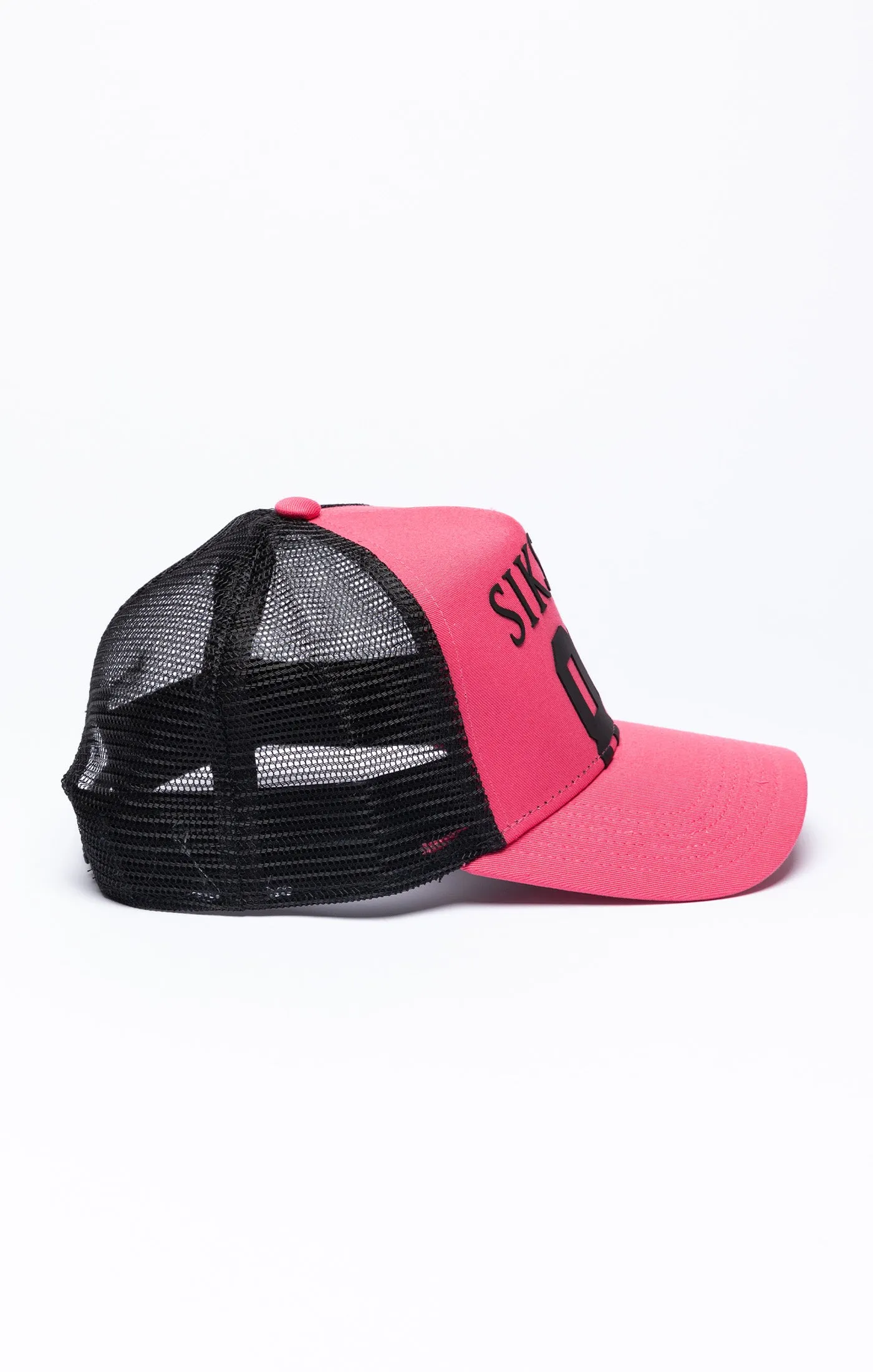 Pink 89 Mesh Trucker Cap sold by Siksilk product image thumbnail 4