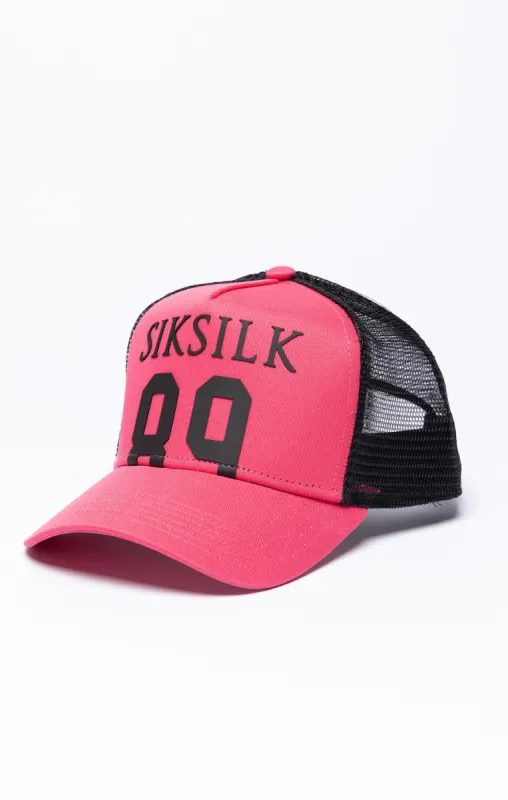 Pink 89 Mesh Trucker Cap sold by Siksilk