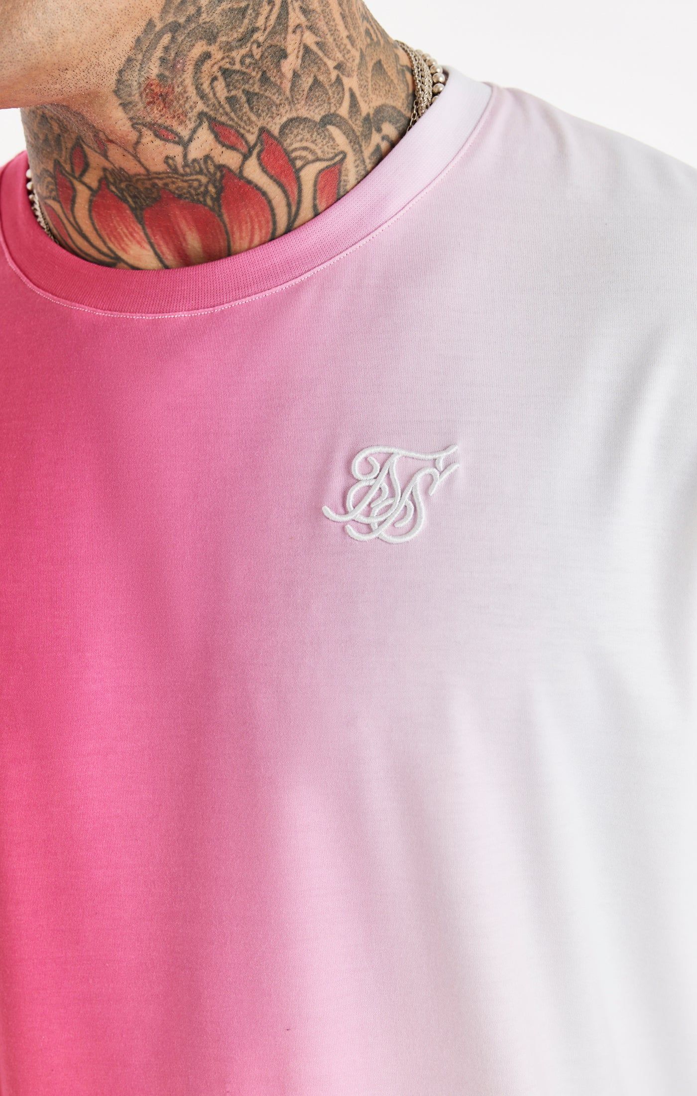 Pink Fade Oversized T-Shirt sold by Siksilk product image thumbnail 2