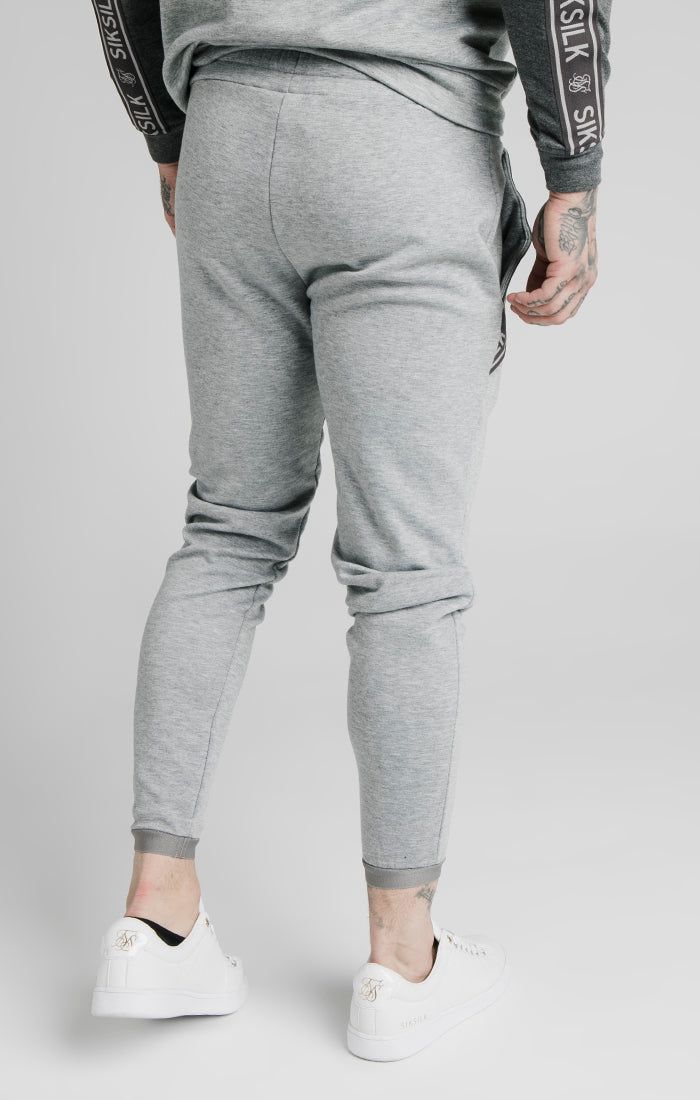 SikSilk Arc Tech Track Pants - Grey Marl sold by Siksilk product image thumbnail 4