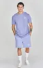 Purple Logo Shorts sold by Siksilk