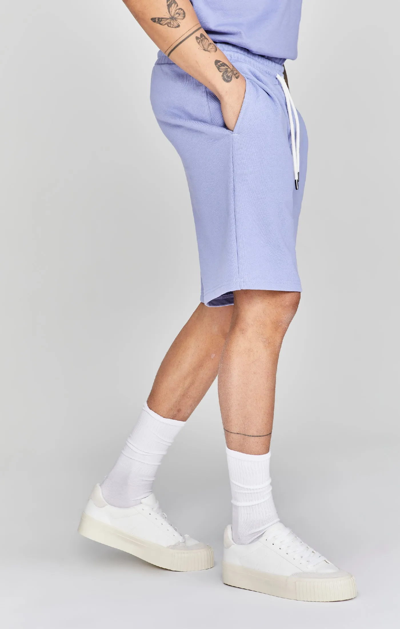 Purple Logo Shorts sold by Siksilk product image thumbnail 4