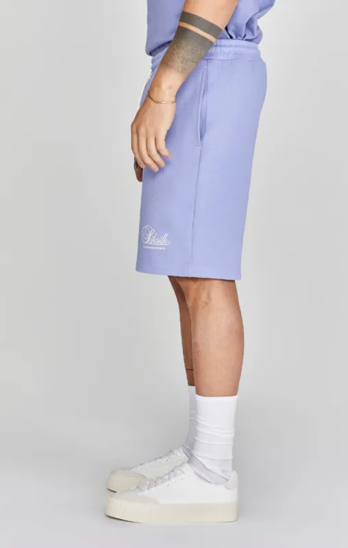 Purple Logo Shorts sold by Siksilk