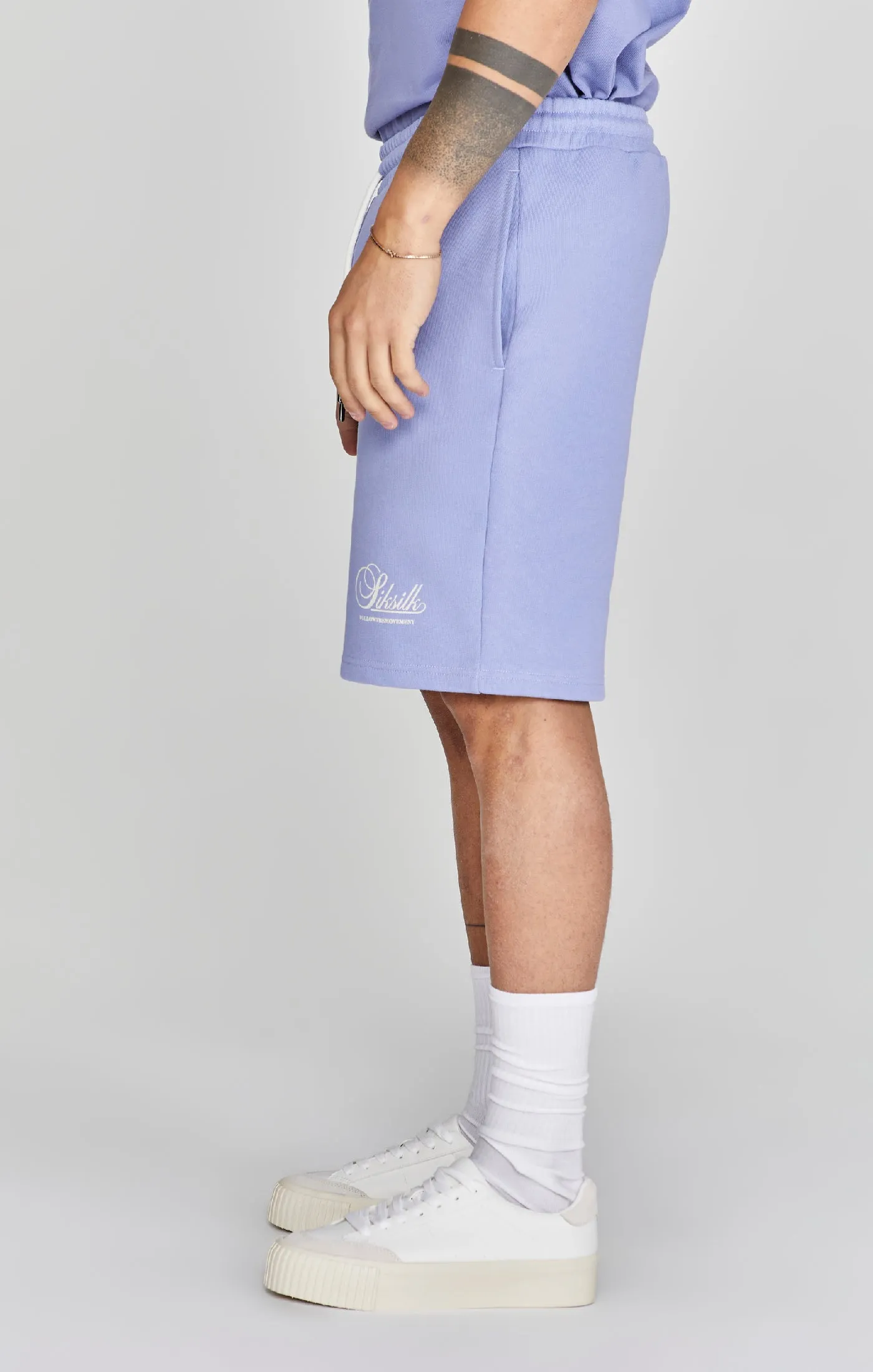 Purple Logo Shorts sold by Siksilk