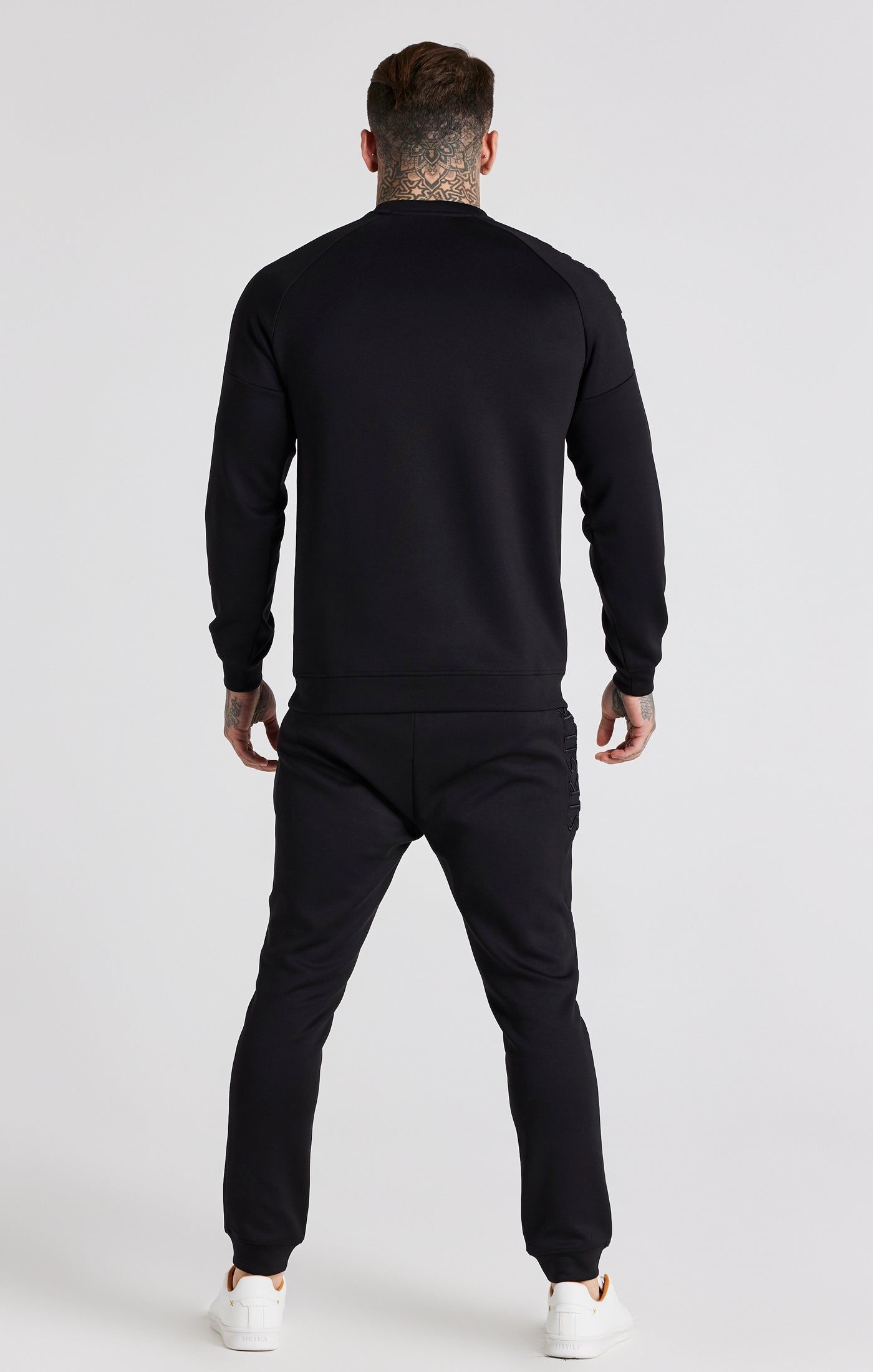 Black Panel Sweatshirt sold by Siksilk product image thumbnail 6