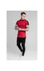 SikSilk Imperial Raglan Gym Tee - Dark Red sold by Siksilk