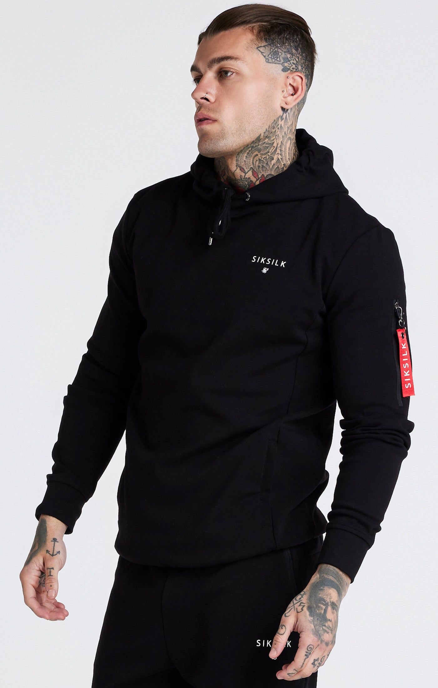 Black Flight Overhead Hoodie sold by Siksilk