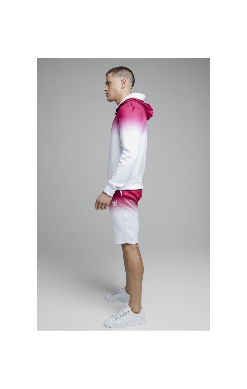 Pink Fade Function Short sold by Siksilk product image thumbnail 6