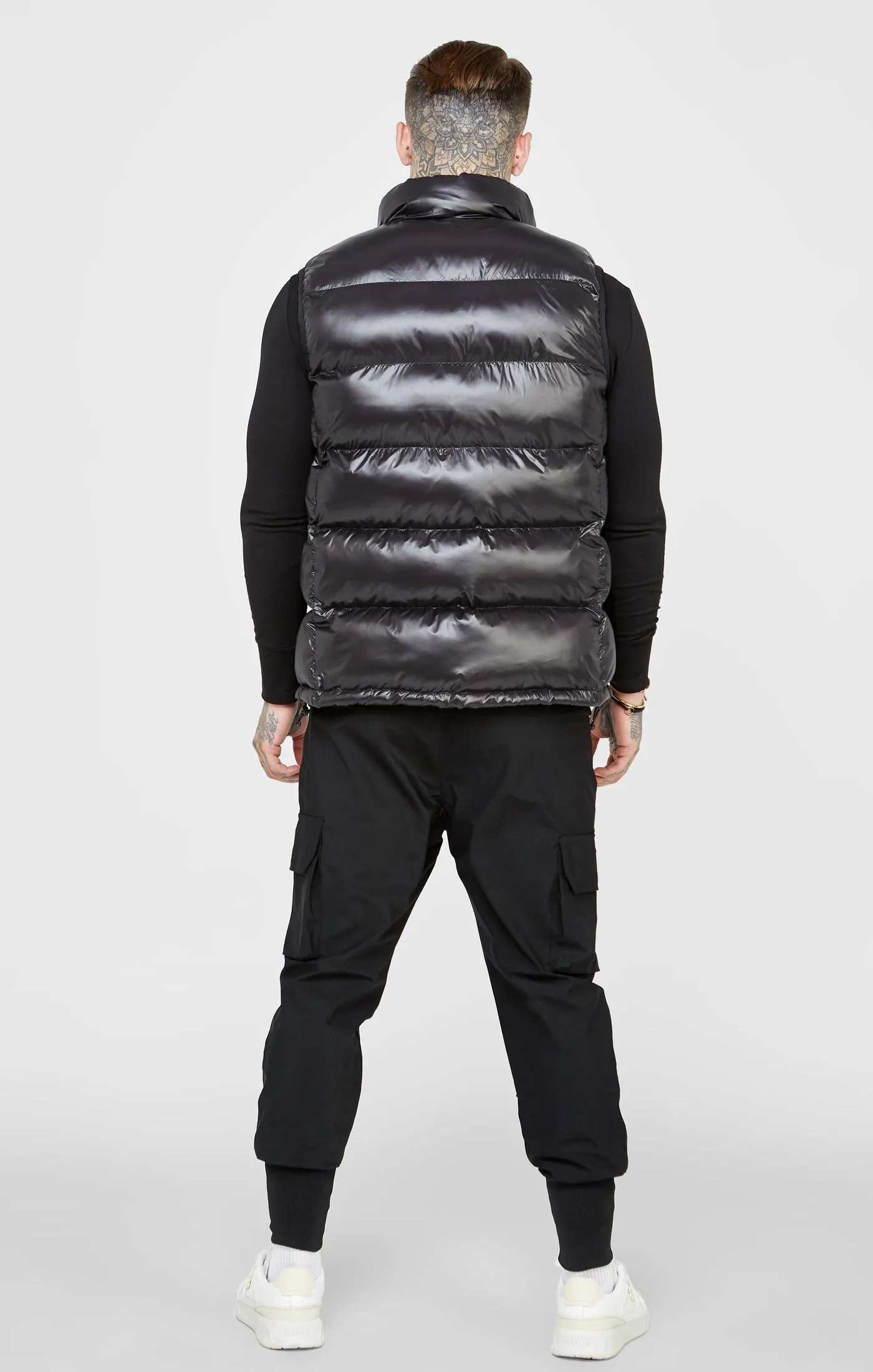 Black Bubble Gilet sold by Siksilk product image thumbnail 5