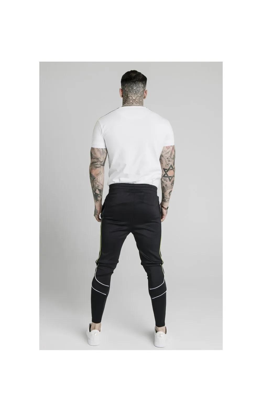 SikSilk S/S Fade Panel Tech Tee - White sold by Siksilk product image thumbnail 5