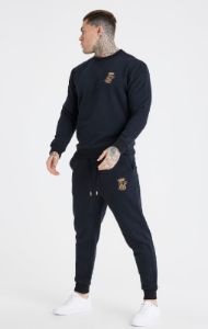 Messi x SikSilk Black Crew Sweatshirt sold by Siksilk