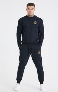 Messi x SikSilk Black Crew Sweatshirt sold by Siksilk