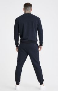 Messi x SikSilk Black Crew Sweatshirt sold by Siksilk