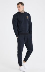 Messi x SikSilk Black Crew Sweatshirt sold by Siksilk