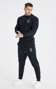 Messi x SikSilk Black Crew Sweatshirt sold by Siksilk