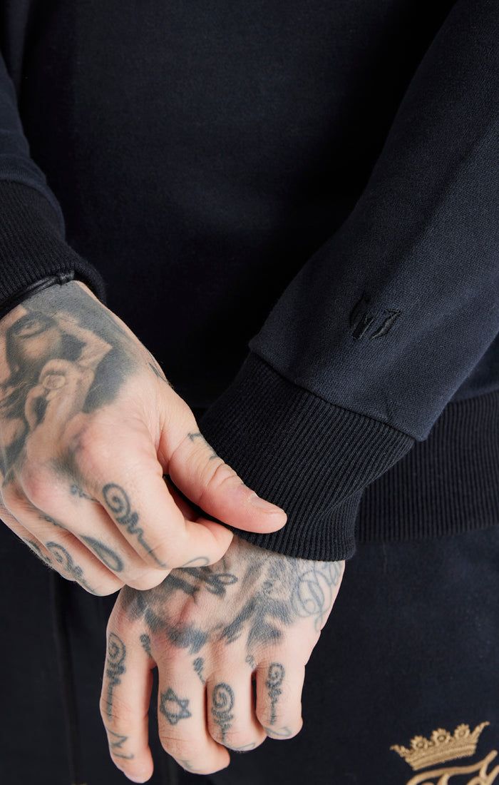 Messi x SikSilk Black Crew Sweatshirt sold by Siksilk product image thumbnail 3