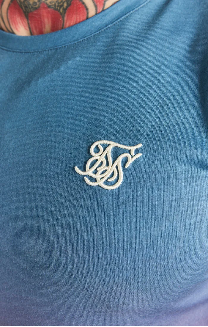 Grey Fade Muscle Fit T-Shirt sold by Siksilk product image thumbnail 2