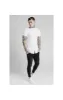 White Short Sleeve Standard Collar Shirt sold by Siksilk