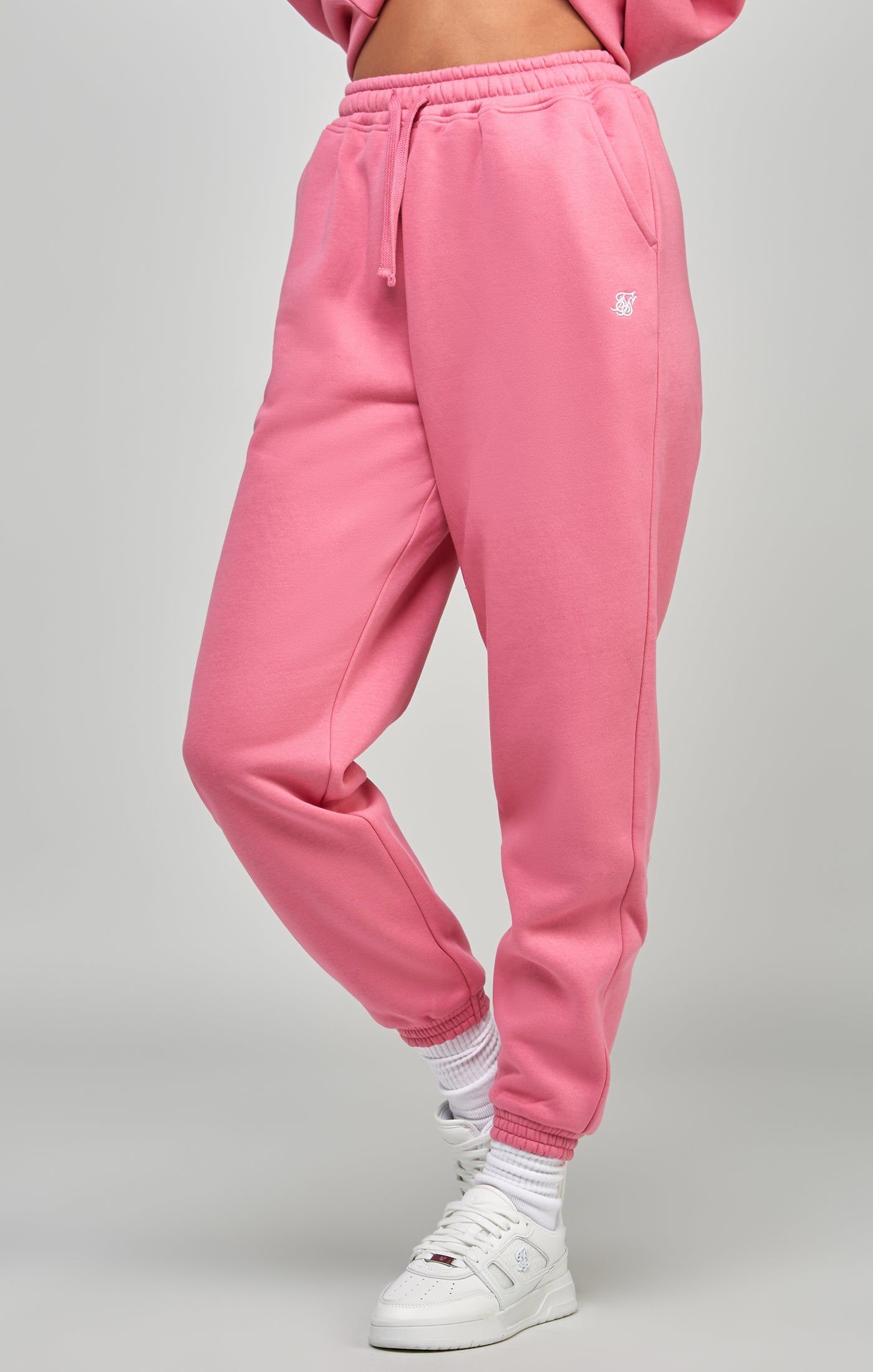 Pink Essential Jogger sold by Siksilk