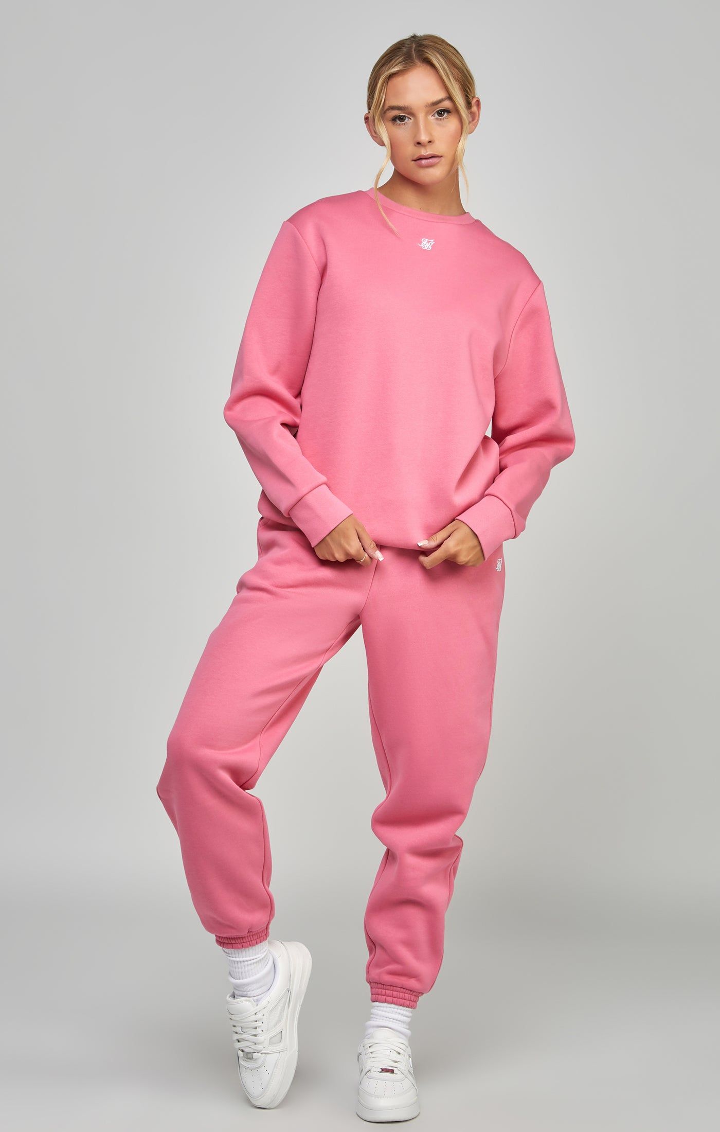 Pink Essential Jogger sold by Siksilk product image thumbnail 3