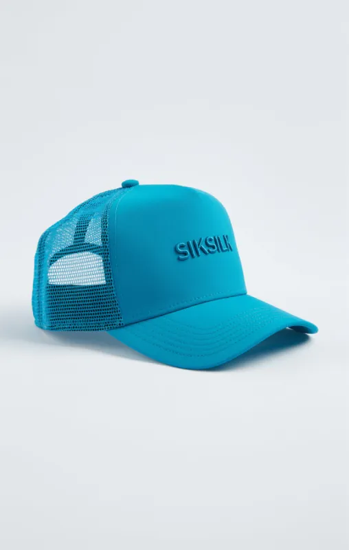 SikSilk Nylon Trucker - Teal sold by Siksilk