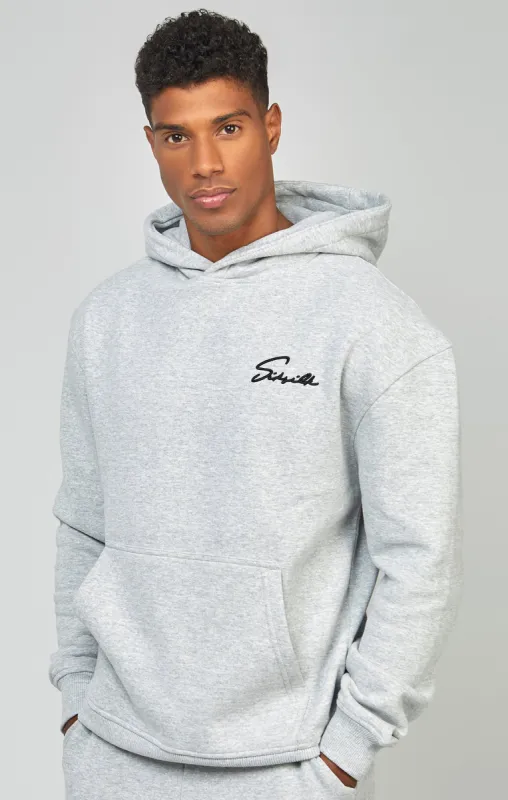 Script Embroidery Hood sold by Siksilk
