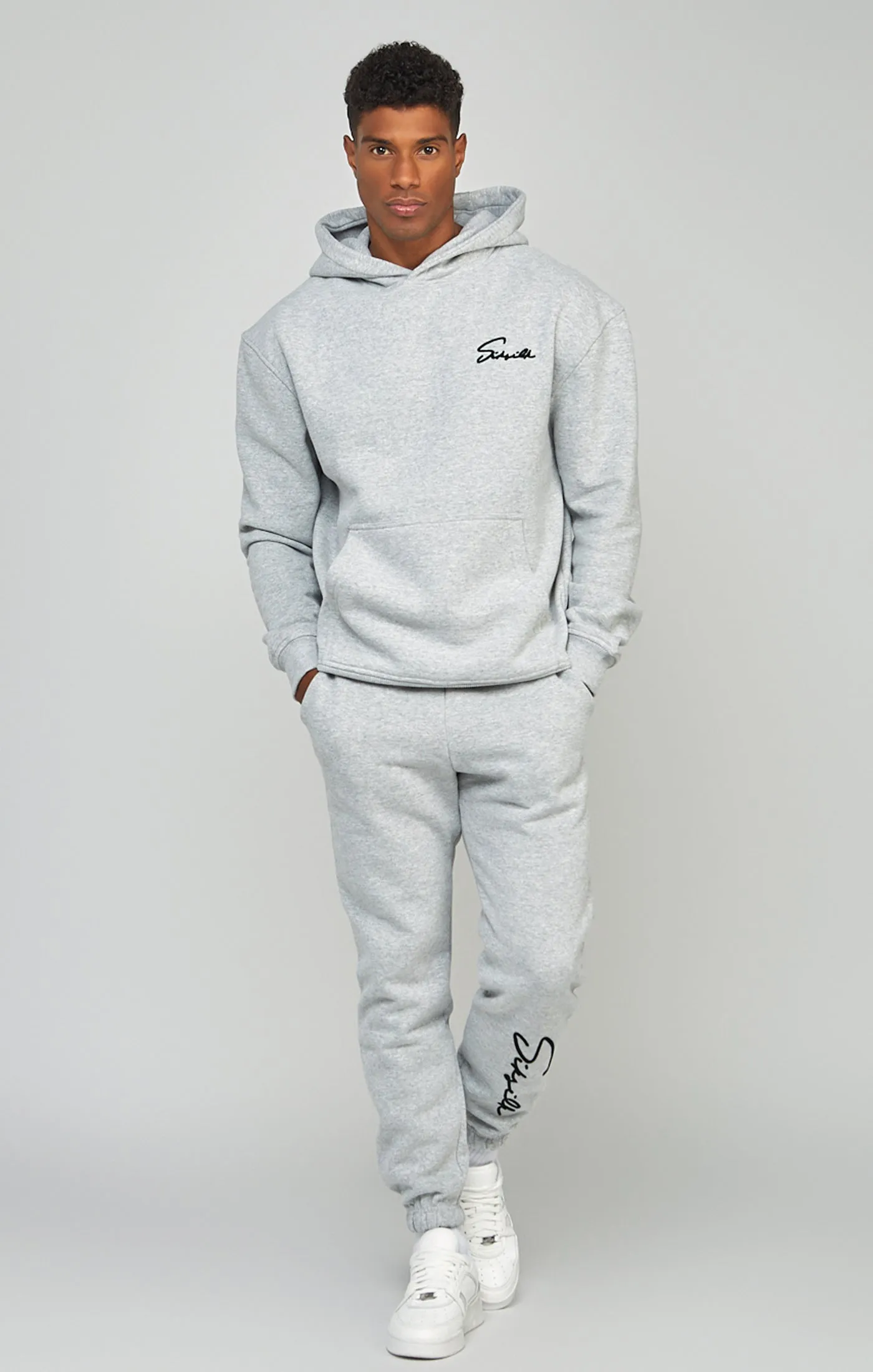 Script Embroidery Hood sold by Siksilk product image thumbnail 3