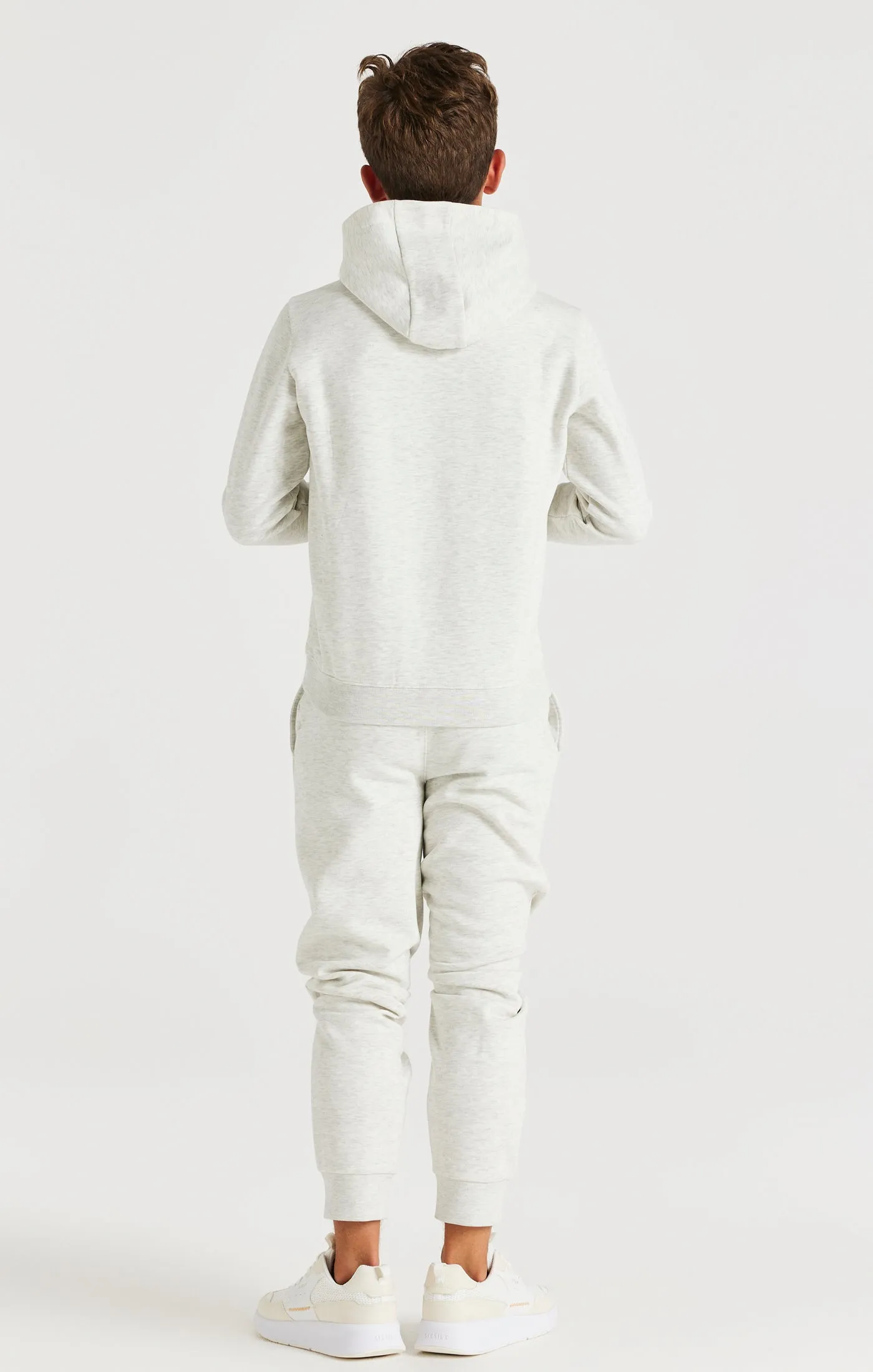 SikSilk Overhead Hoodie - Snow Marl sold by Siksilk product image thumbnail 5