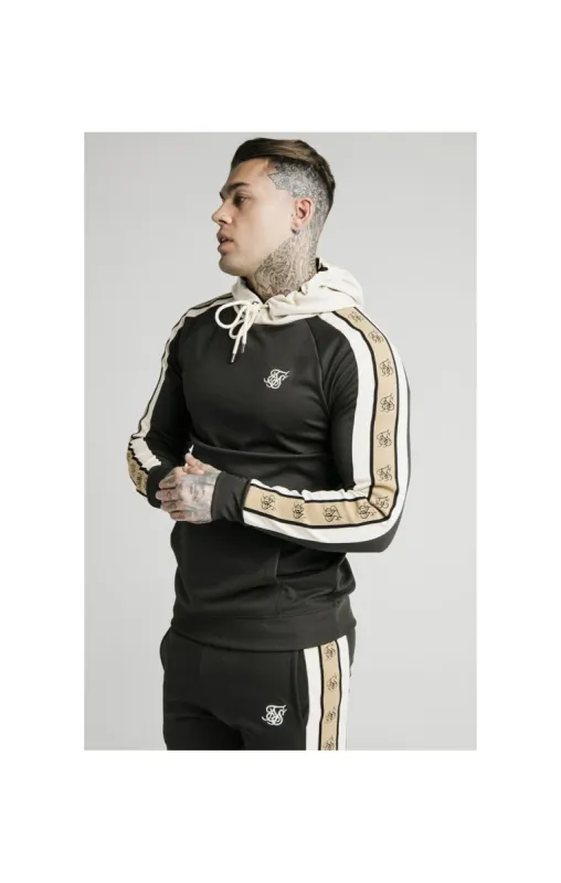 SikSilk Premium Tape Overhead Hoodie - Anthracite sold by Siksilk